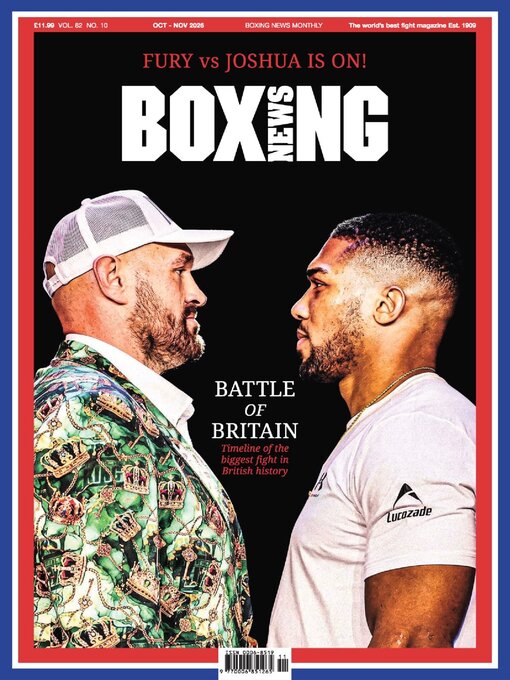 Cover image for Boxing News